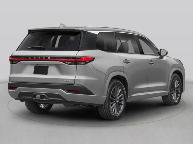 A silver Lexus vehicle