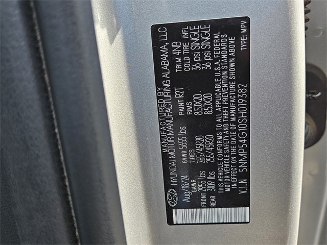 2025 Hyundai Santa Fe Hybrid Calligraphy