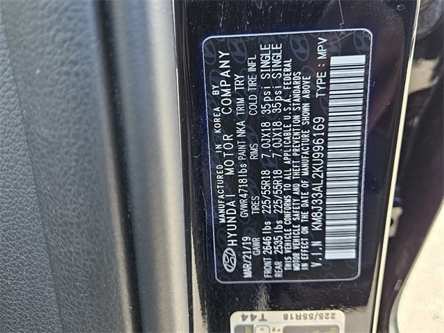 2019 Hyundai Tucson Ultimate