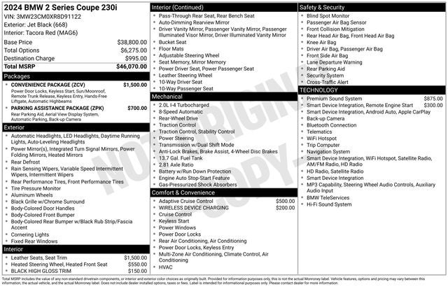 2024 BMW 2 Series 230i