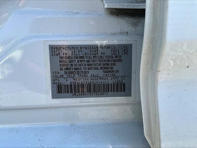 2025 Nissan Sentra SV
