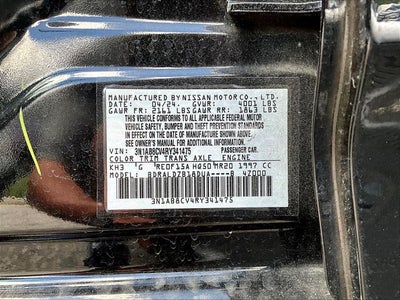 2024 Nissan Sentra SV