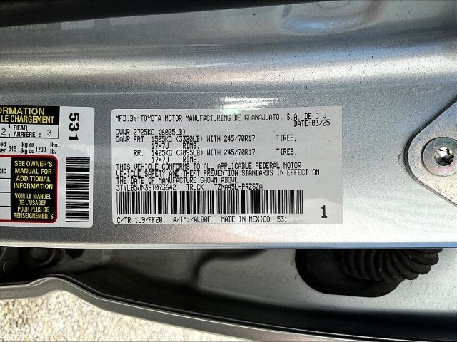 2025 Toyota Tacoma SR5
