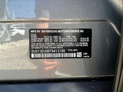 2026 BMW X5 sDrive40i