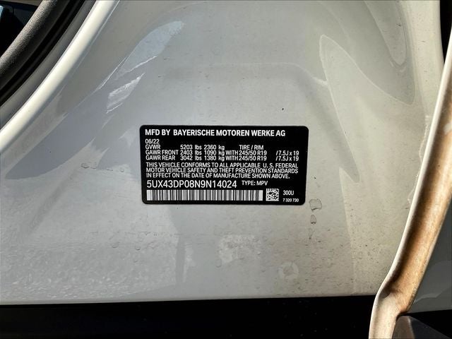 2022 BMW X3 sDrive30i
