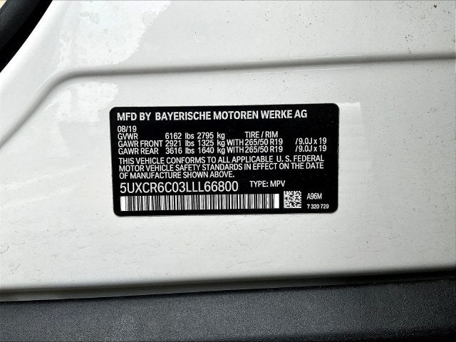 2020 BMW X5 xDrive40i