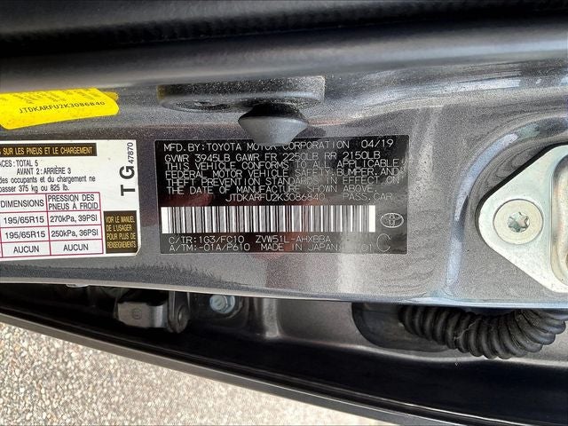 2019 Toyota Prius L