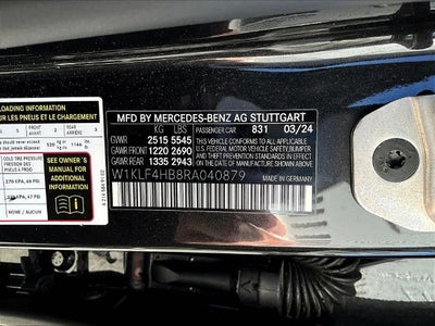 2024 Mercedes-Benz E-Class E 350 4MATIC®