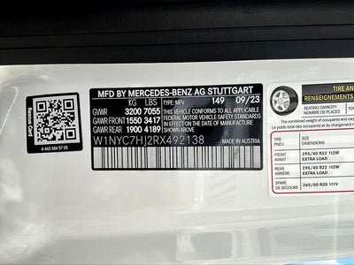 2024 Mercedes-Benz G-Class G 63 AMG® 4MATIC®