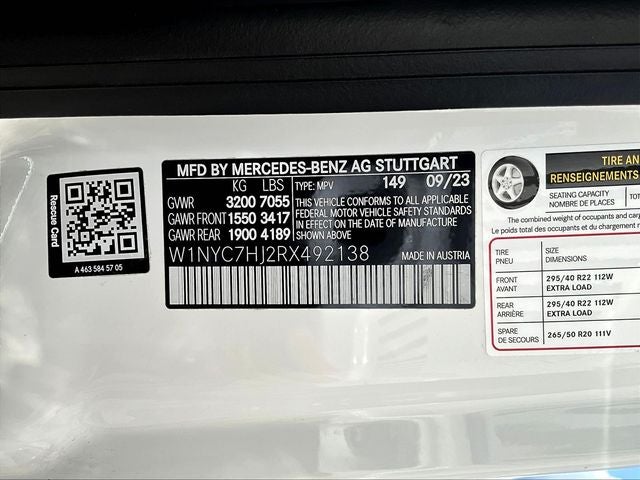 2024 Mercedes-Benz G-Class G 63 AMG® 4MATIC®