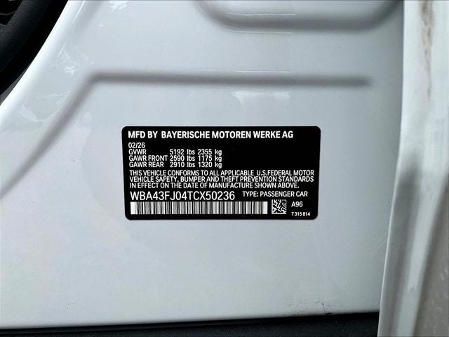 2026 BMW 5 Series 530i