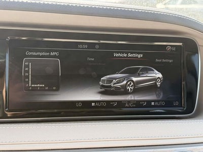2015 Mercedes-Benz S-Class S 550