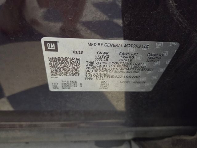 2018 Cadillac XT5 Premium Luxury