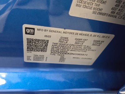 2022 Chevrolet Silverado 1500 LT