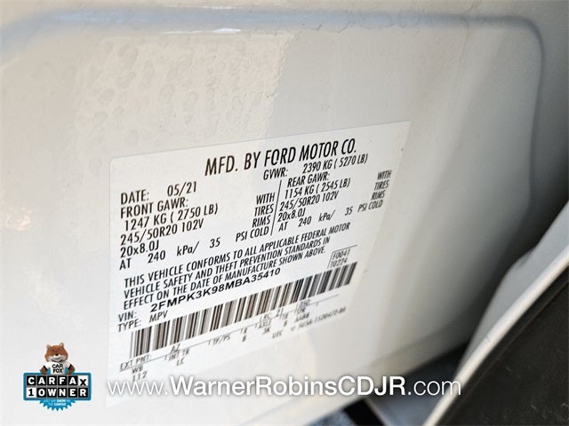 2021 Ford Edge Titanium