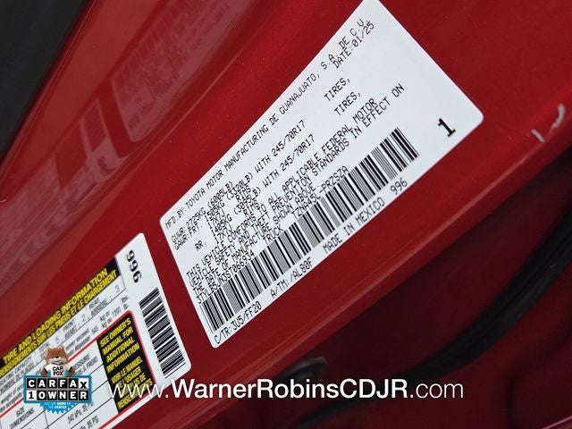 2025 Toyota Tacoma SR5