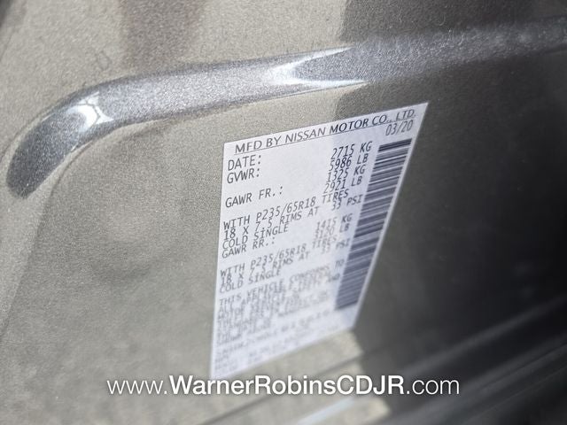 2020 Nissan Pathfinder SL