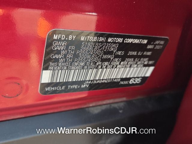 2022 Mitsubishi Outlander SE