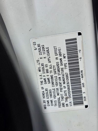 2003 Honda CR-V LX
