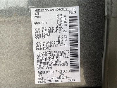 2024 Nissan Pathfinder SL