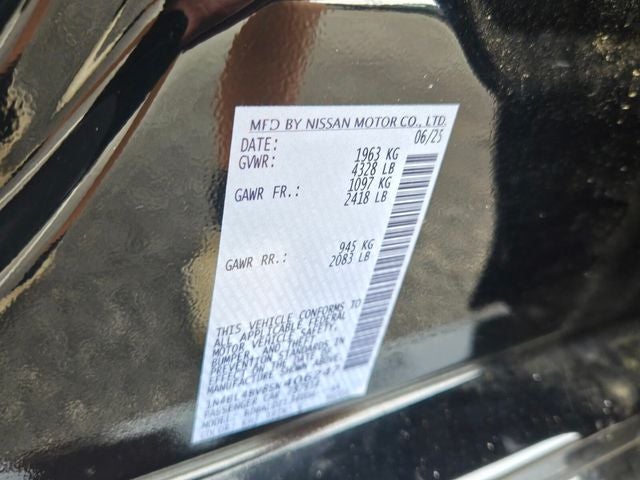 2025 Nissan Altima 2.5 S