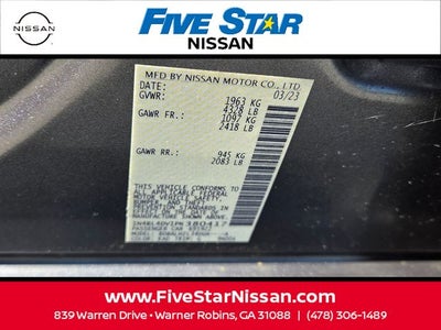 2023 Nissan Altima 2.5 SV