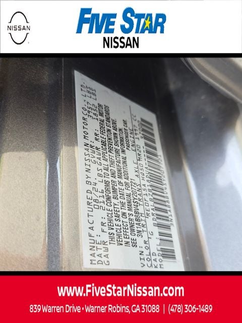 2025 Nissan Sentra S