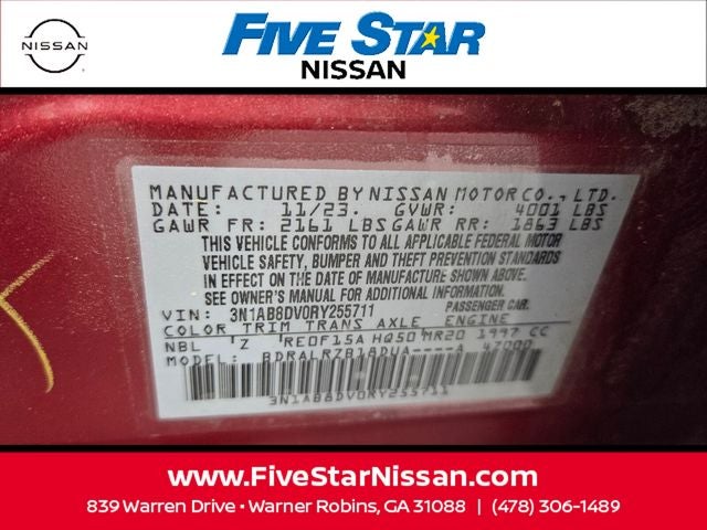 2024 Nissan Sentra SR