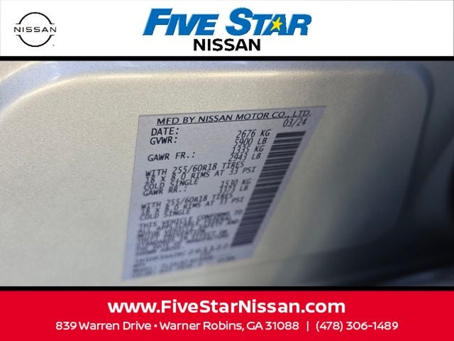 2024 Nissan Pathfinder S