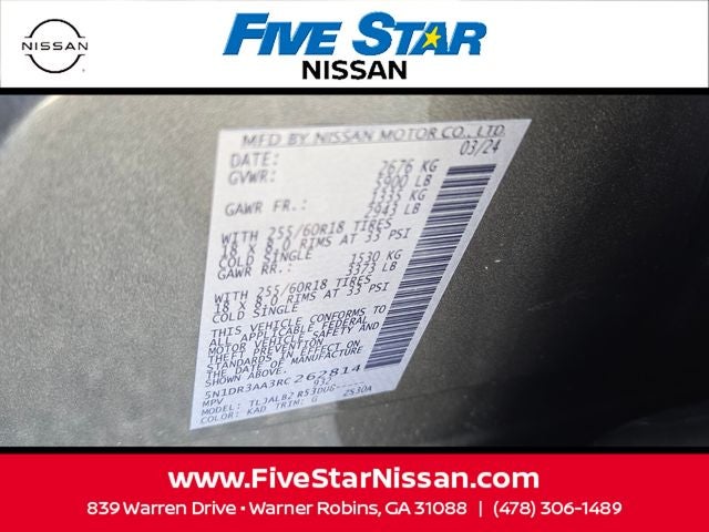2024 Nissan Pathfinder S