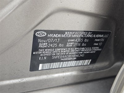 2014 Hyundai Sonata GLS