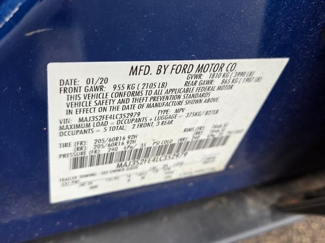 2020 Ford EcoSport S