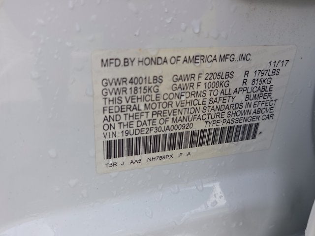 2018 Acura ILX 2.4L