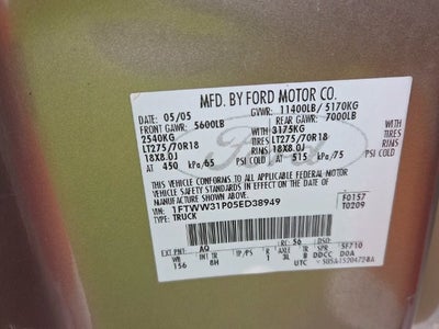 2005 Ford F-350SD Lariat