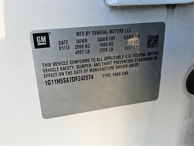 2013 Chevrolet Malibu LTZ 1LZ