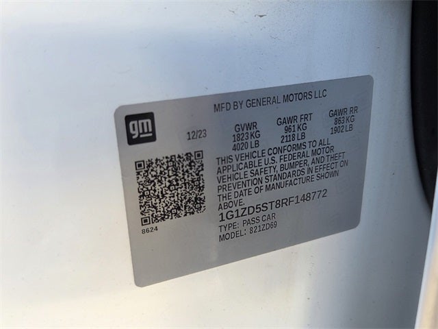 2024 Chevrolet Malibu LT 1LT