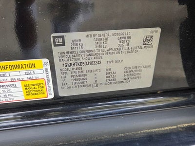 2016 GMC Acadia Denali