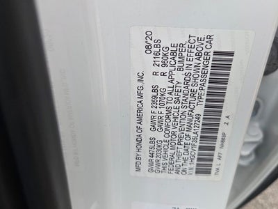 2020 Honda Accord Sport