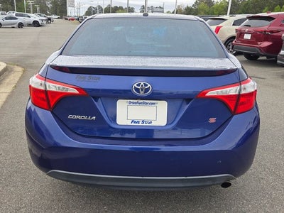 2015 Toyota Corolla S Plus