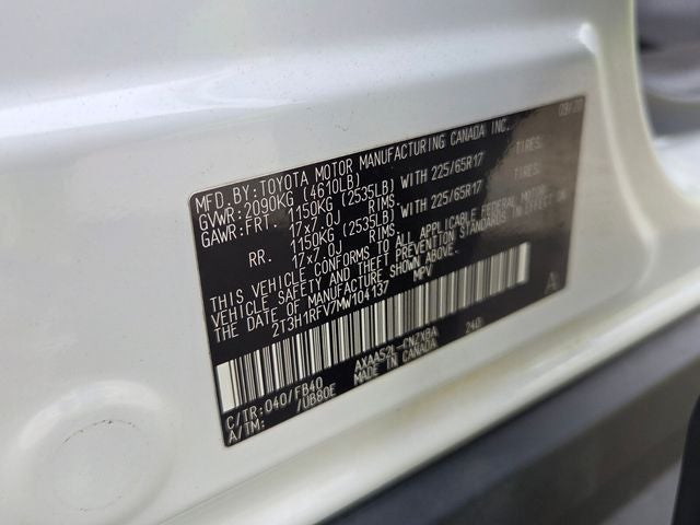 2021 Toyota RAV4 LE