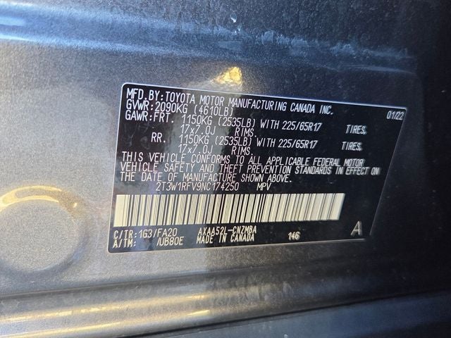 2022 Toyota RAV4 XLE