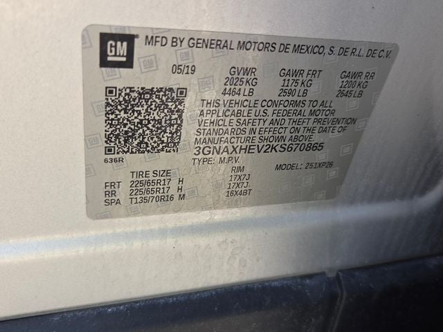 2019 Chevrolet Equinox LS
