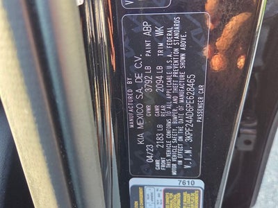 2023 Kia Forte LXS