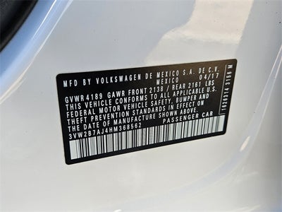 2017 Volkswagen Jetta 1.4T S