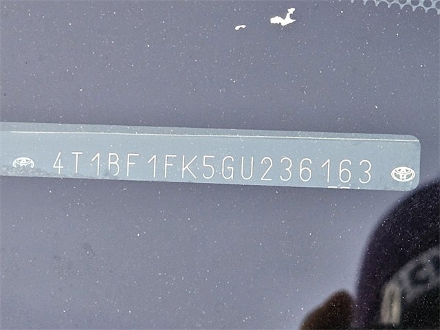 2016 Toyota Camry SE