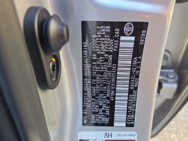 2017 Toyota Avalon XLE