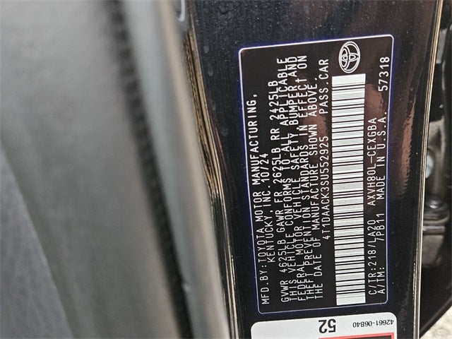 2025 Toyota Camry XLE