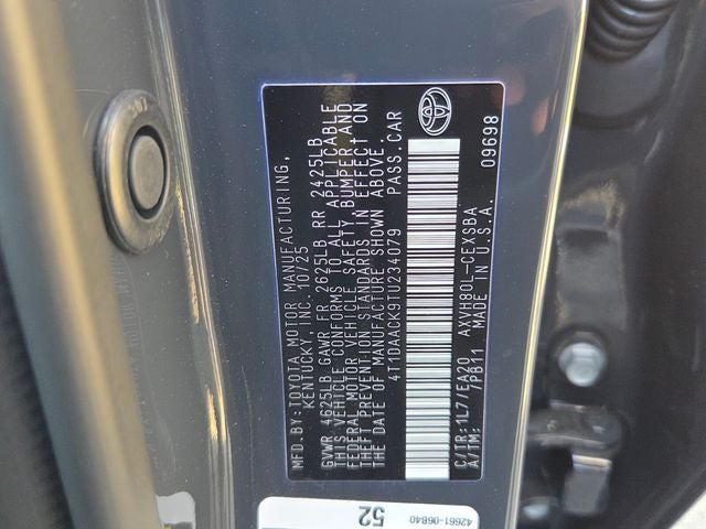 2026 Toyota Camry SE