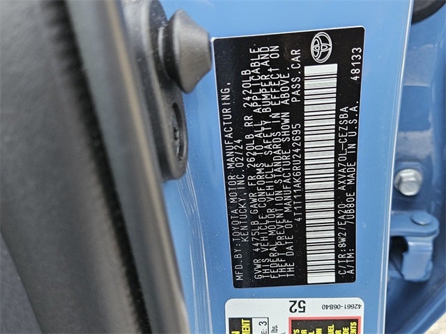 2024 Toyota Camry SE