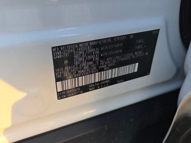 2025 Toyota RAV4 Hybrid XLE Premium